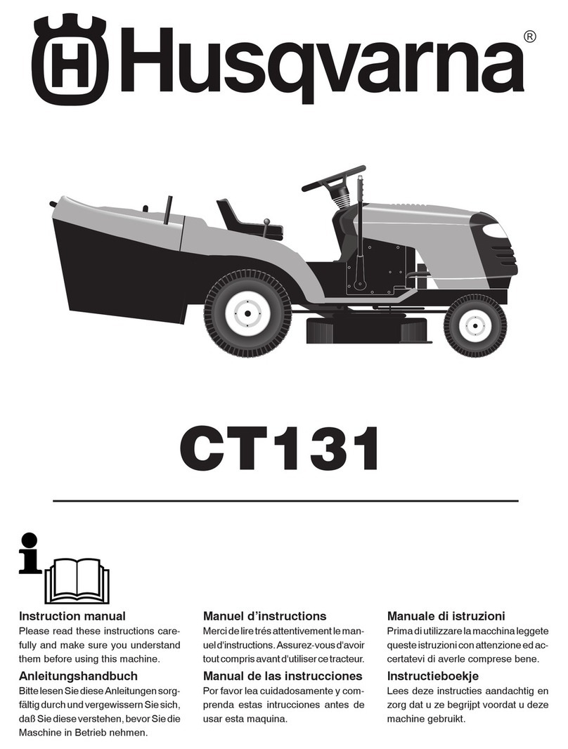 Husqvarna CT131 instruction manual