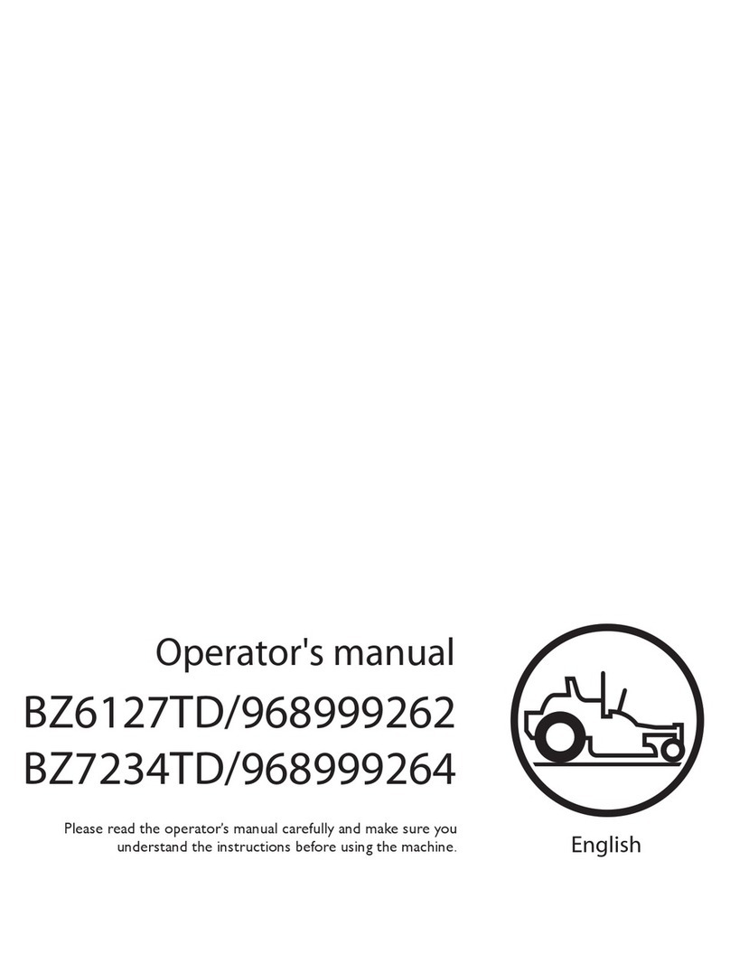 Husqvarna BZ6127TD/968999262 Operator's manual Husqvarna BZ6127TD/968999262 Operator's manual