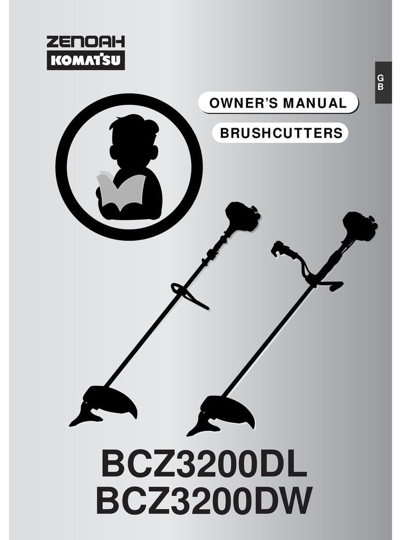Zenoah Zenoah BCZ3200DL owner's manual