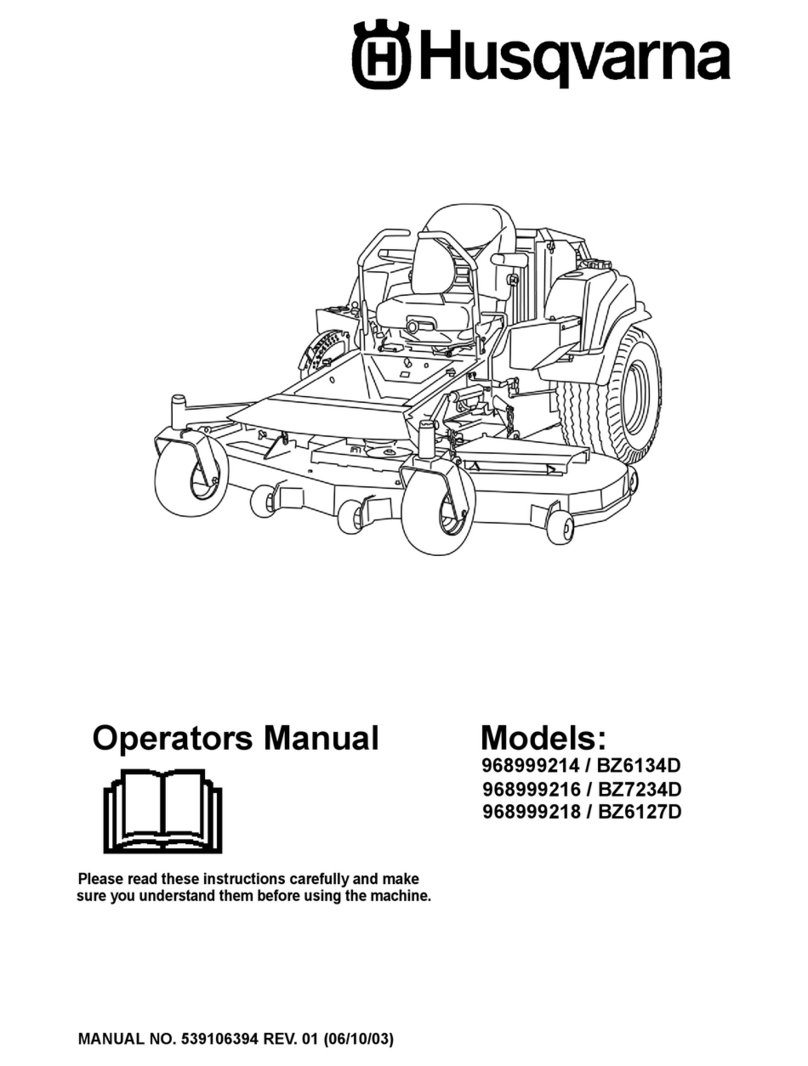 Husqvarna 968999216 Operator's manual