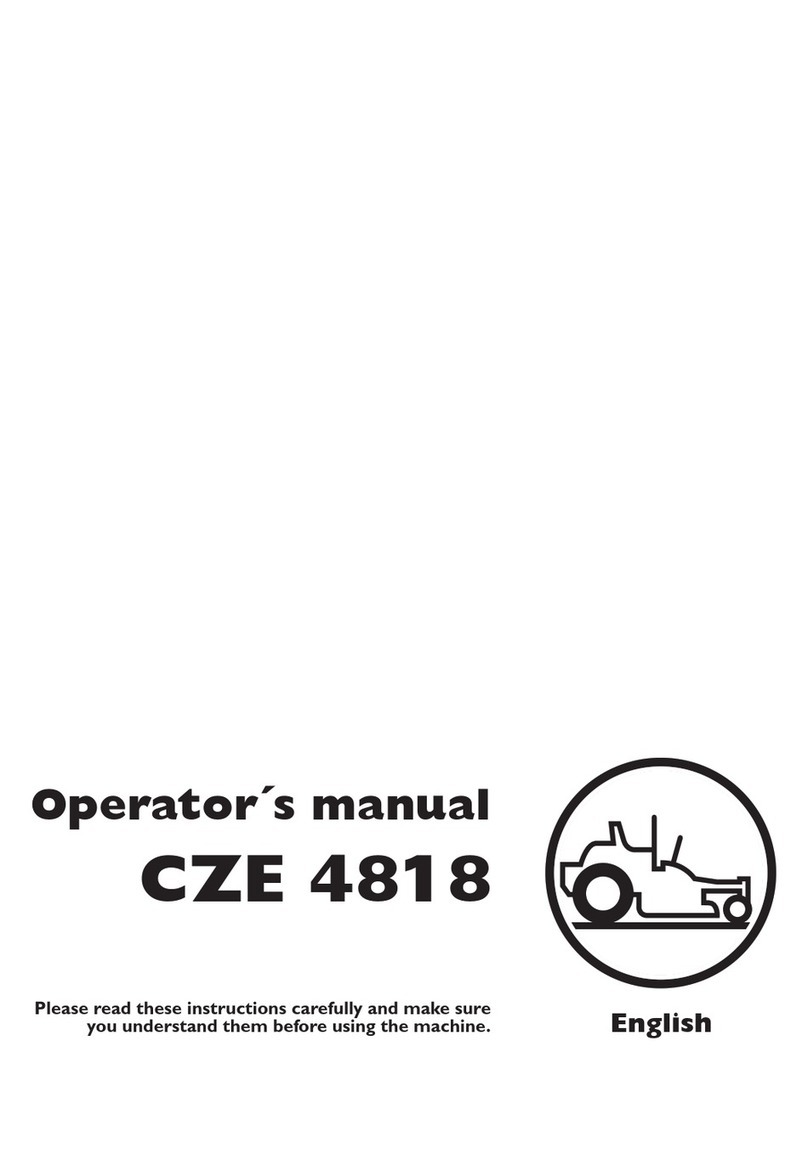 Husqvarna CZE 4818 Operator's manual