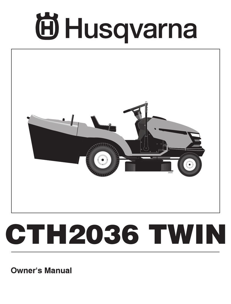 Husqvarna CTH2036 TWIN User manual