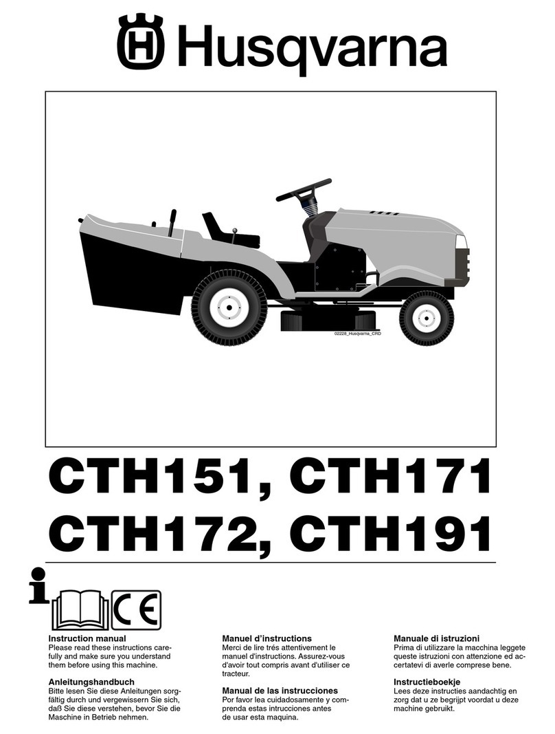 Husqvarna CTH171 instruction manual