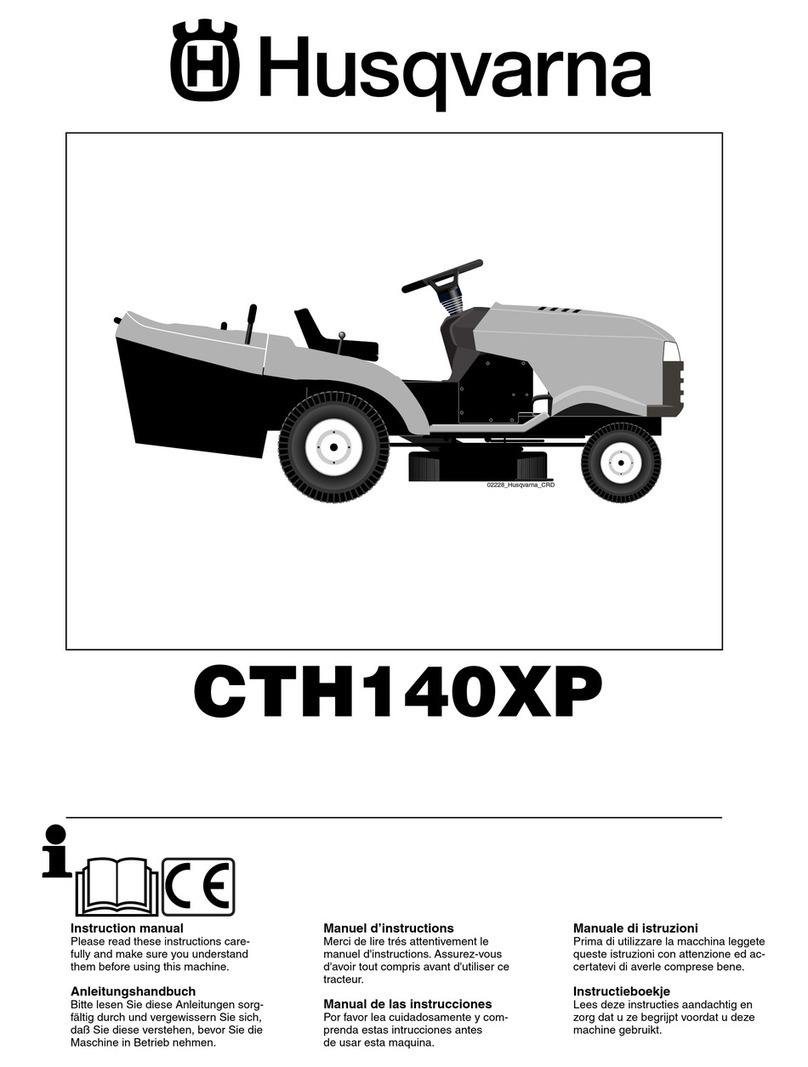 Husqvarna CTH140XP instruction manual