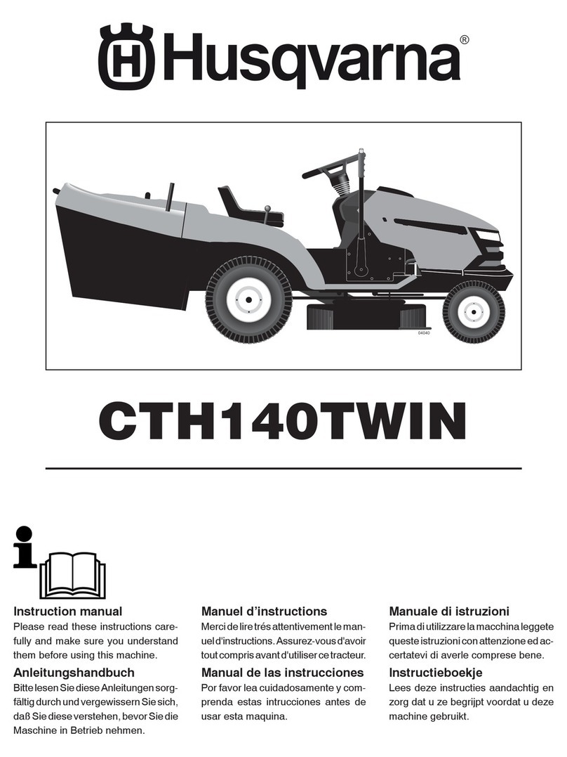Husqvarna CTH140TWIN instruction manual
