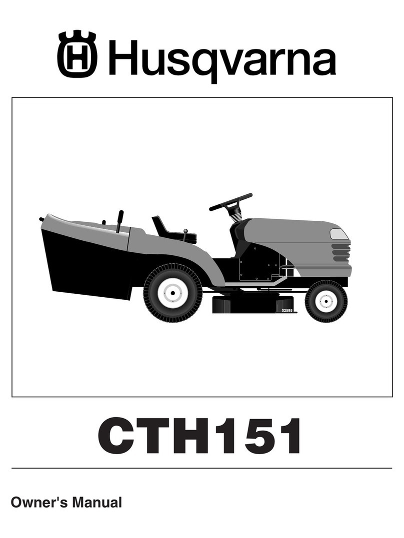 Husqvarna CTH151 owner's manual