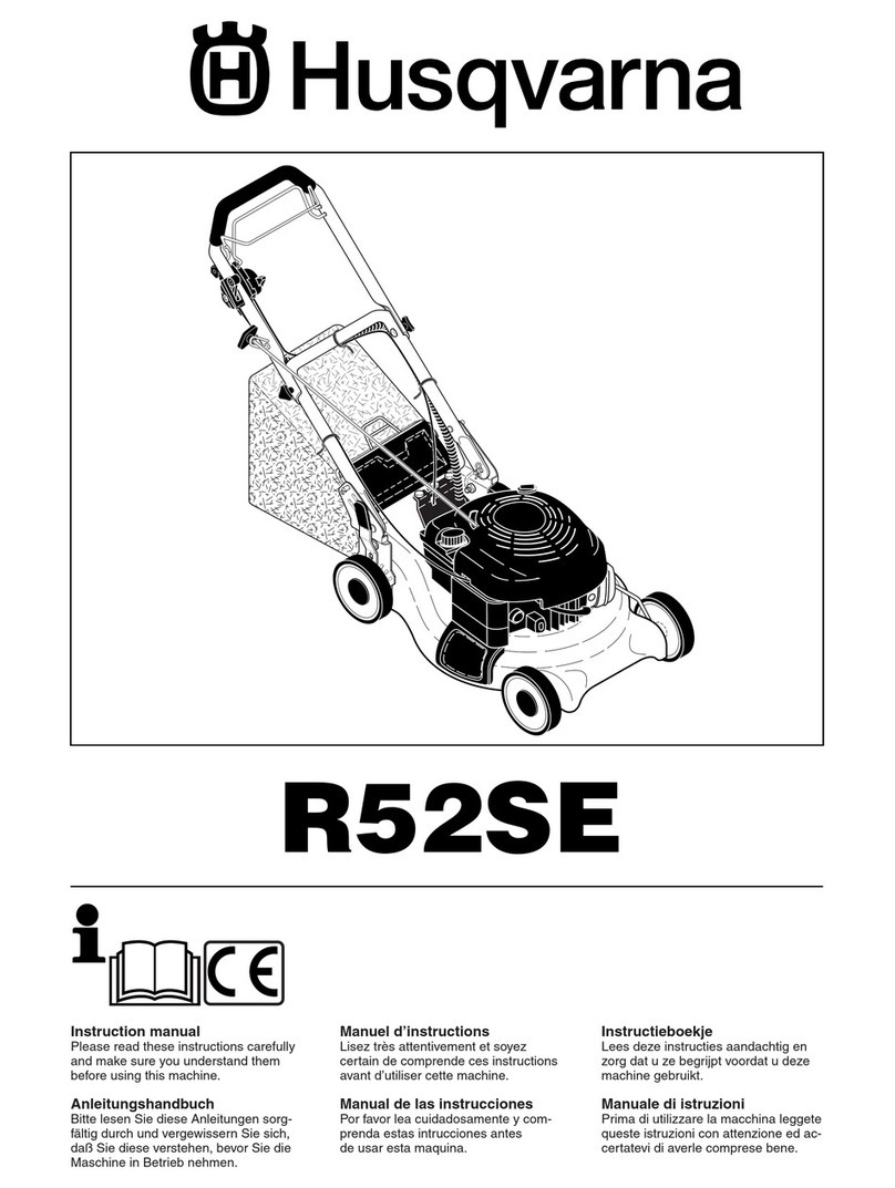 Husqvarna R52SE User manual