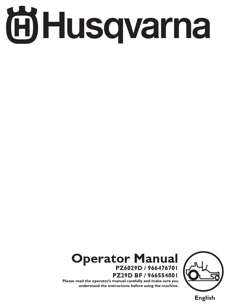 Husqvarna PZ29D BF User manual