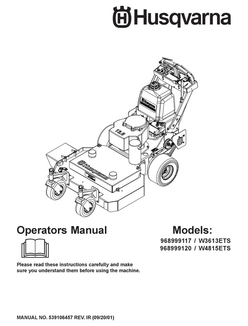 Husqvarna W3613ETS, W4815ETS User manual