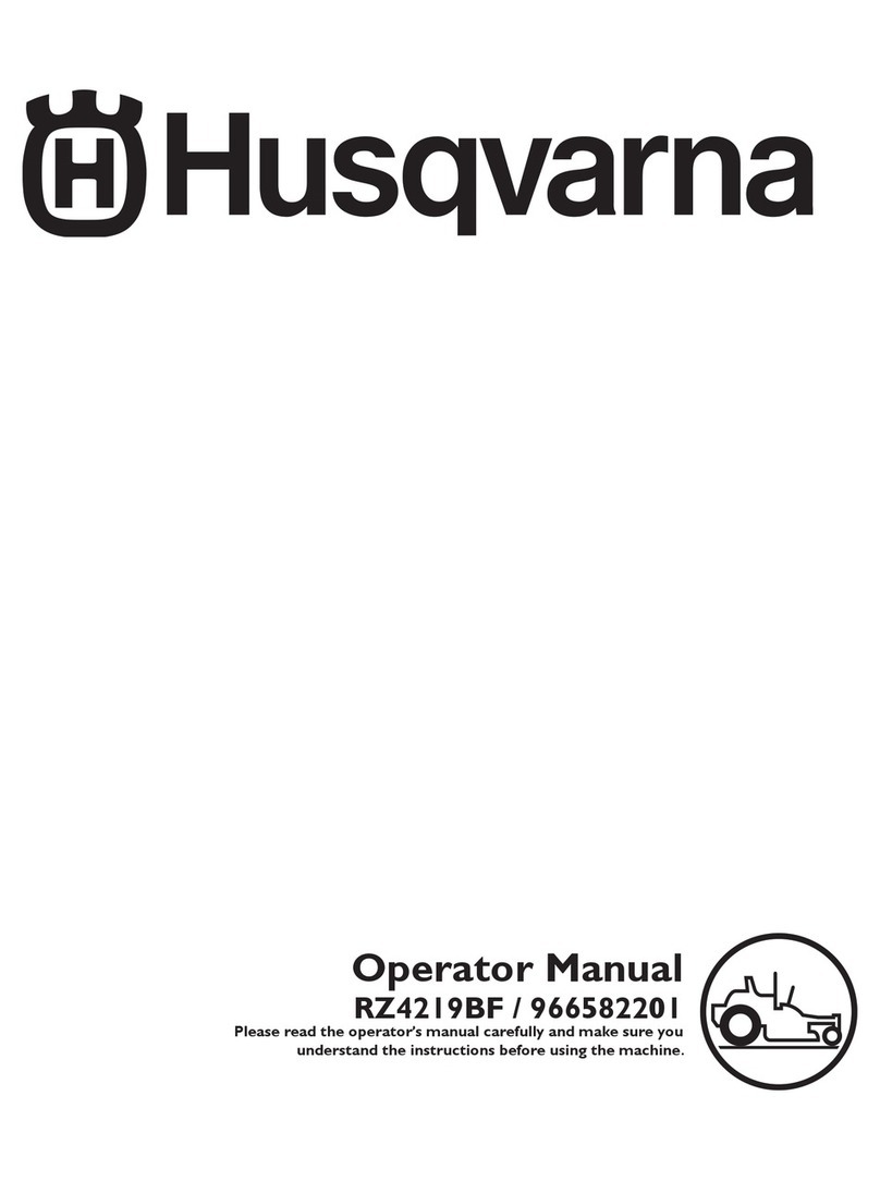 Husqvarna RZ4219BF / 966582201 Operator's manual