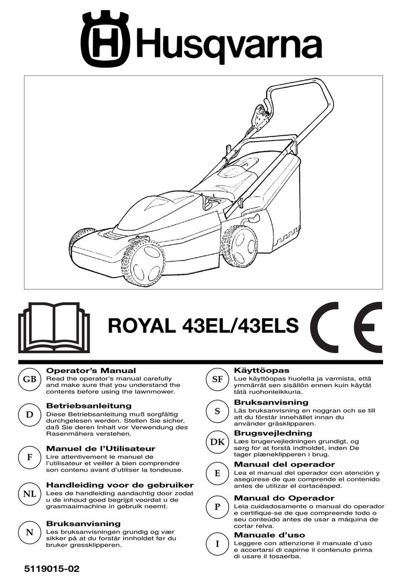 Husqvarna Royal 43EL/43ELS Operator's manual