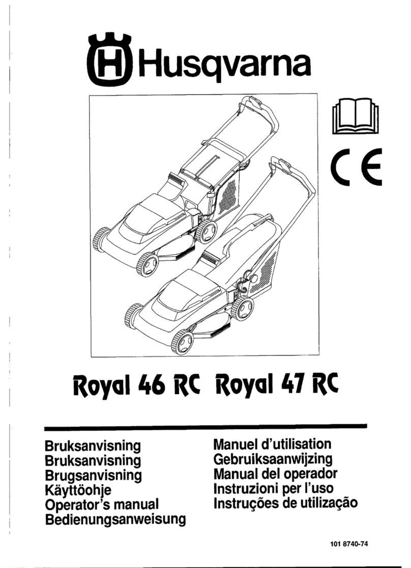 Husqvarna Royal 46 RC User manual
