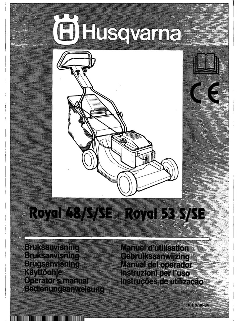 Husqvarna Royal 48 S Operator's manual