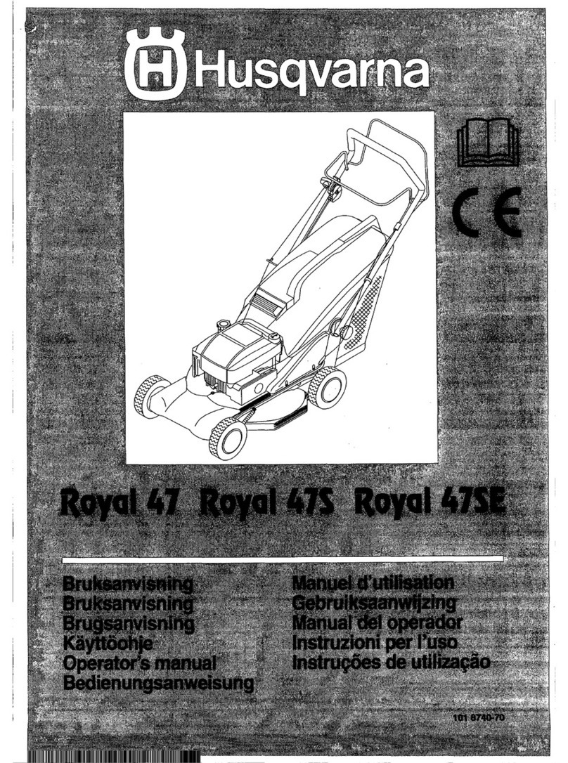 Husqvarna Royal 47 Operator's manual