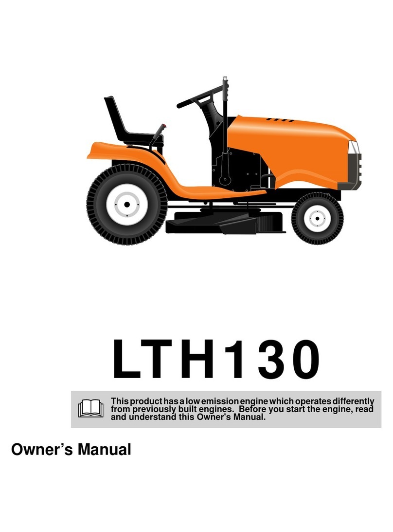 Husqvarna LTH130 User manual