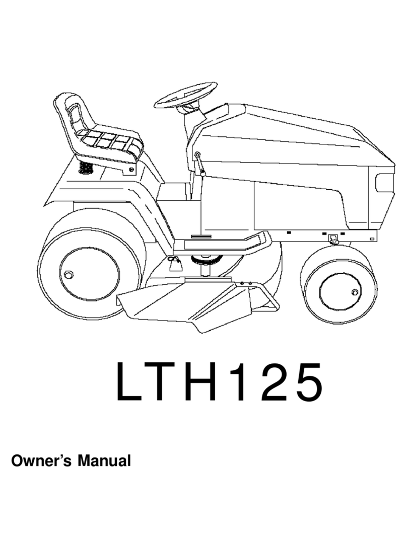 Husqvarna LTH125 User manual