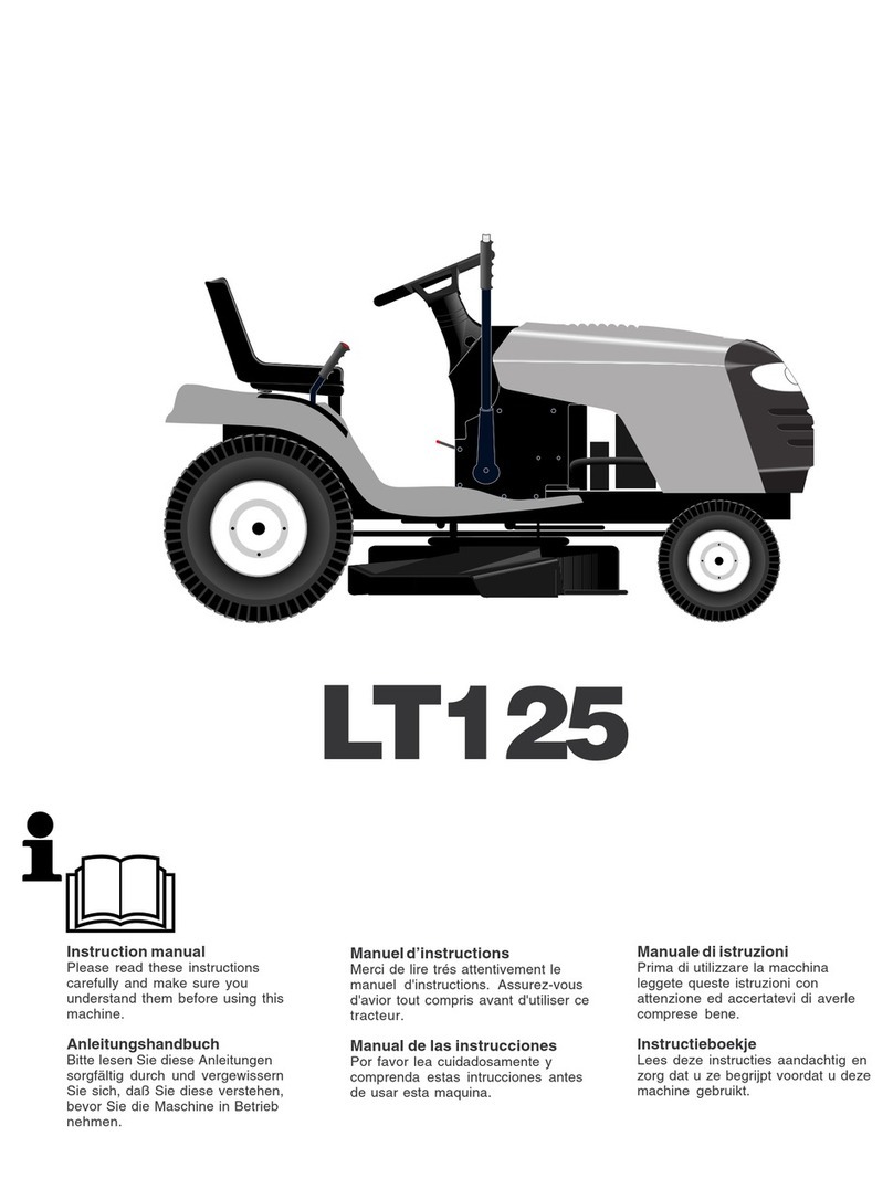Husqvarna LT125 instruction manual