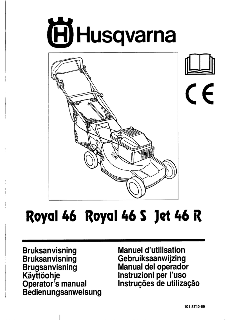 Husqvarna Jet 46 R User manual