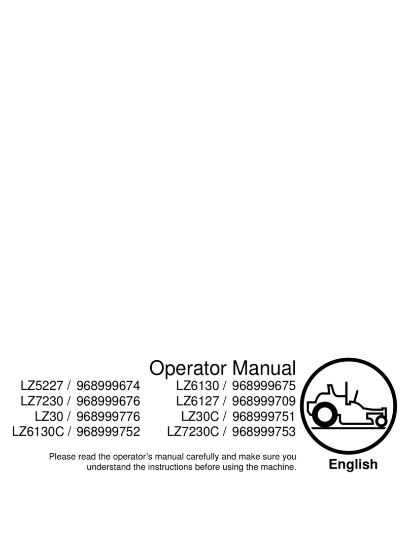 Husqvarna LZ30, LZ30C Operator's manual
