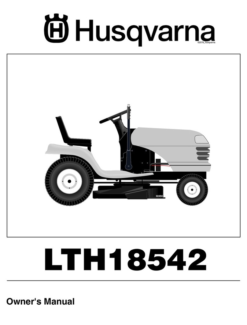 Husqvarna LTH18542 User manual
