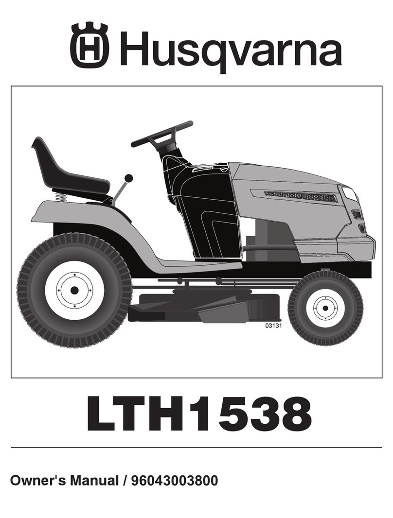 Husqvarna LTH1538 owner's manual