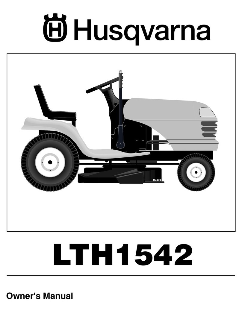Husqvarna LTH1542 owner's manual