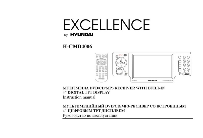 Hyundai EXCELLENCE H-CMD4006 User manual