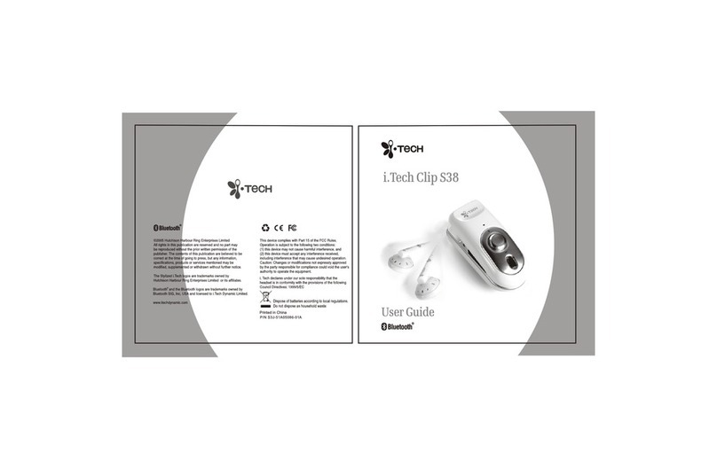 i. Tech Dynamic Clip S38 User manual