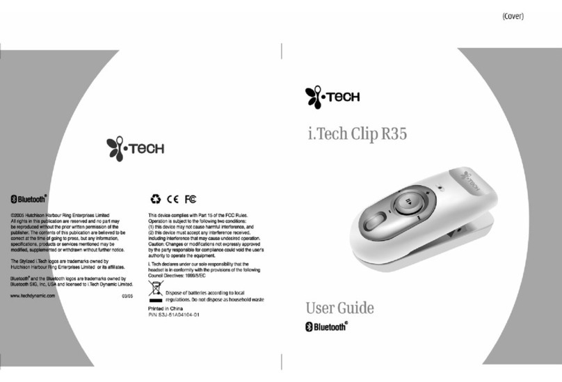 i. Tech Dynamic Clip R35 user guide