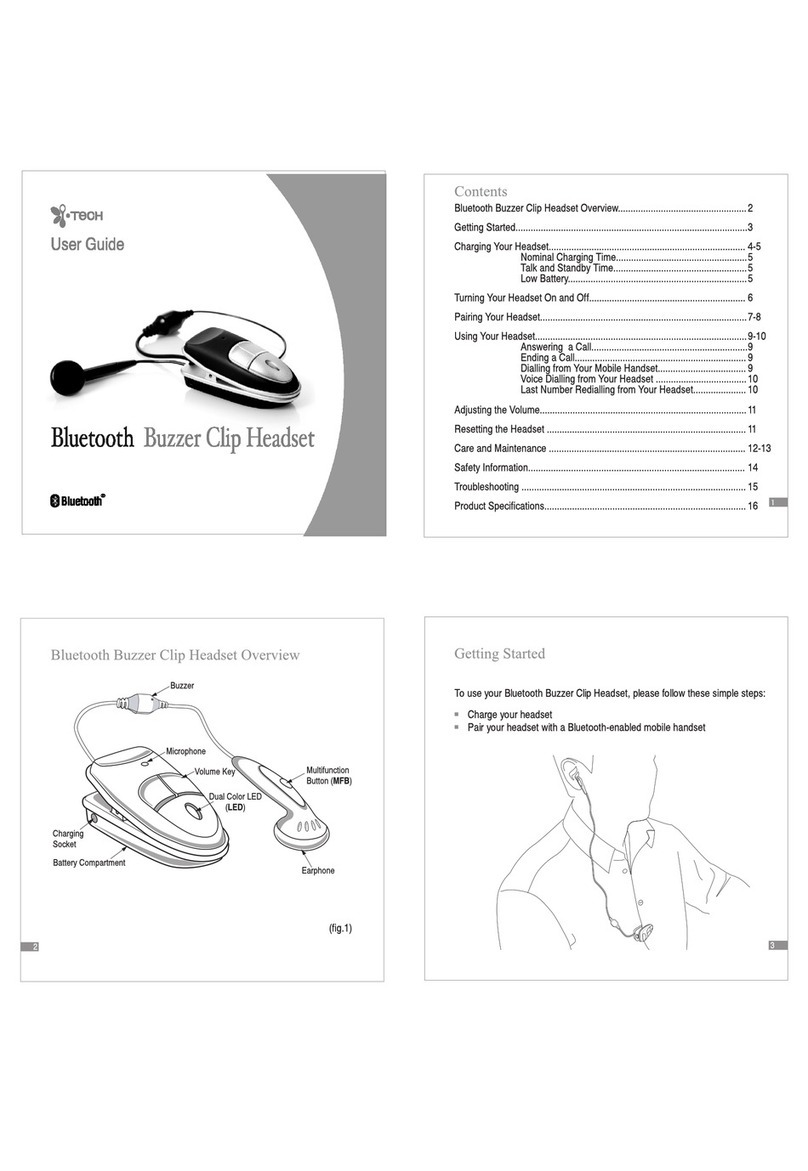 i. Tech Dynamic Buzzer Clip User manual