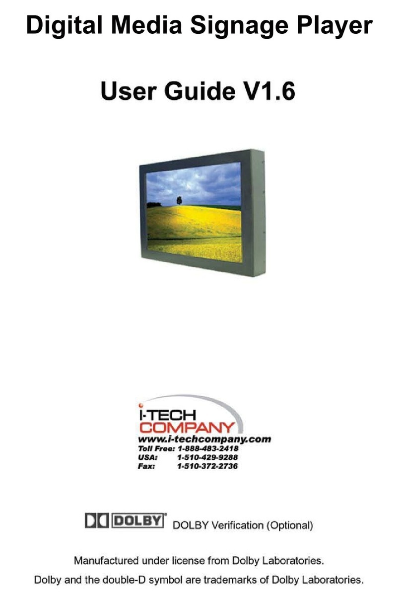 I-Tech MP3 Headphone User manual