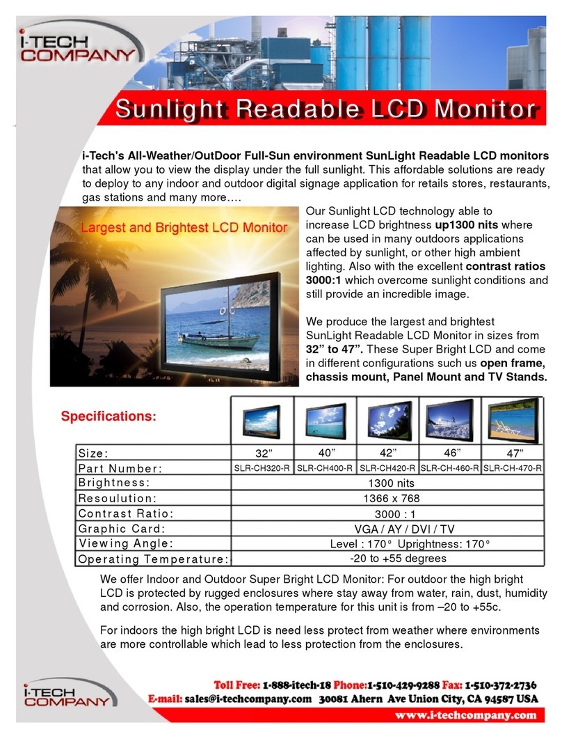 I-Tech SLR-CH-460-R User manual