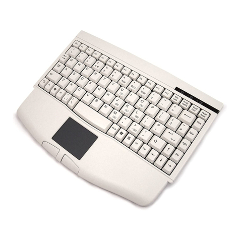 Ceratech PS/2 Mini Keyboard Accuratus 540 User manual