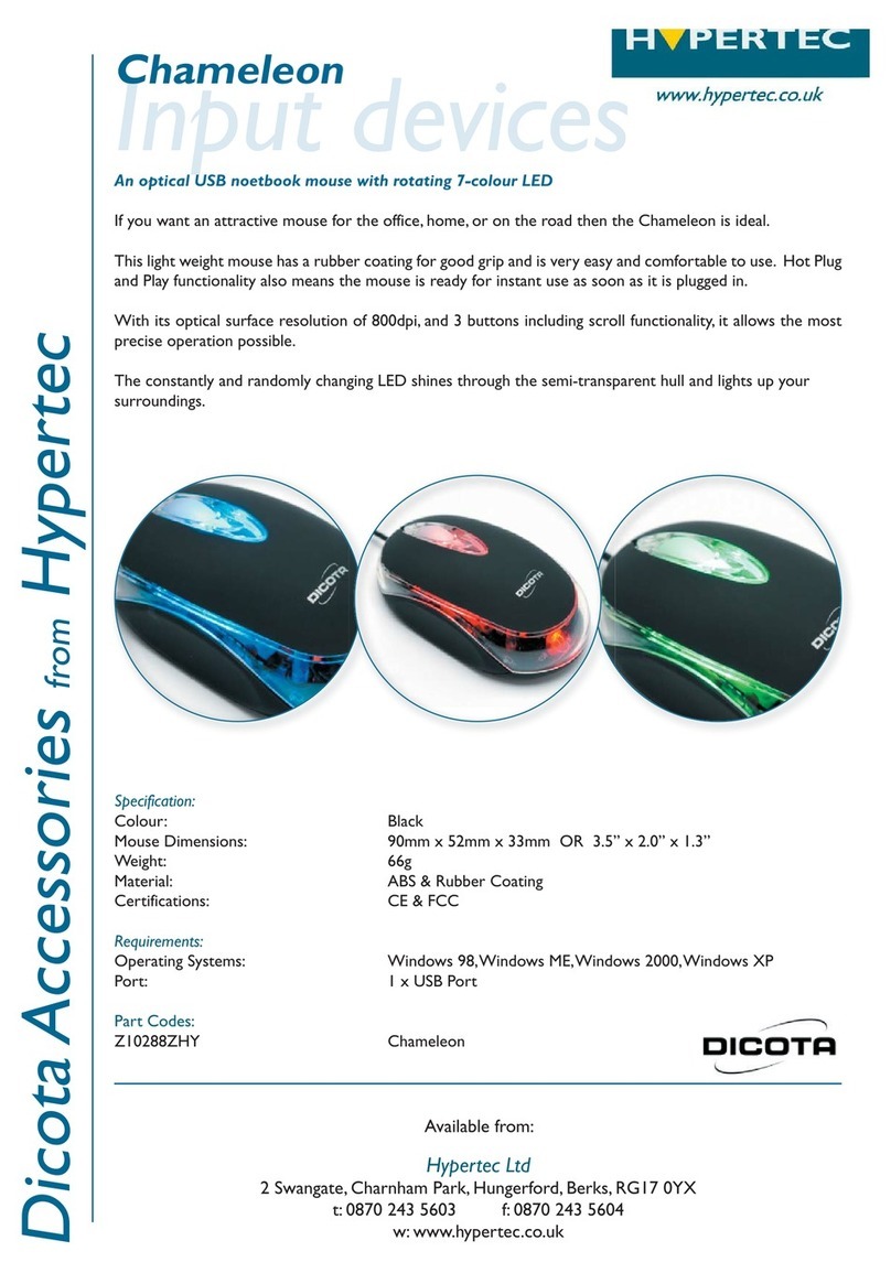 Hypertec Dicota Z10288ZHY User manual