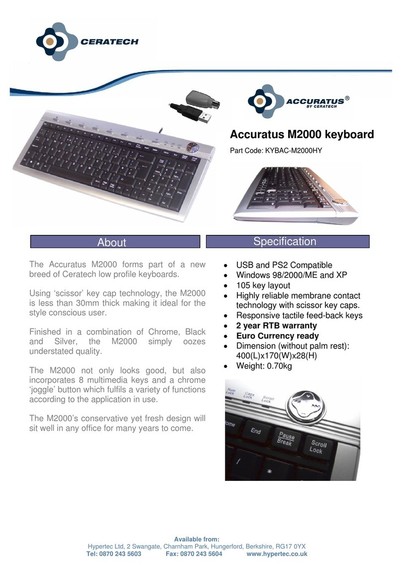 Accuratus M2000 datasheet