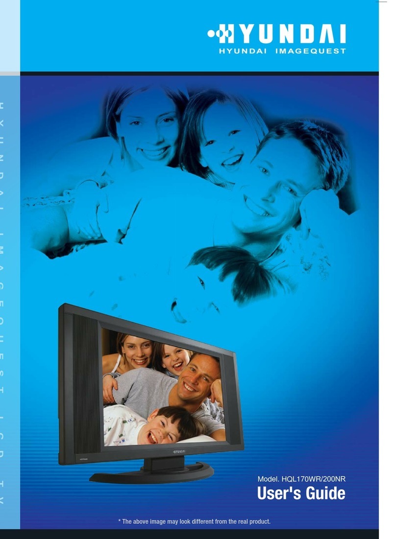 Hyundai ImageQuest HQL170WR User manual