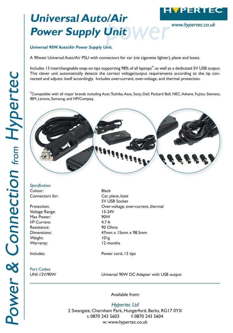 Hypertec Universal 90W specification
