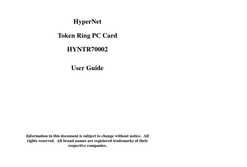 Hypertec HyperNet HYNTR70002 user guide Hypertec HyperNet HYNTR70002 user guide