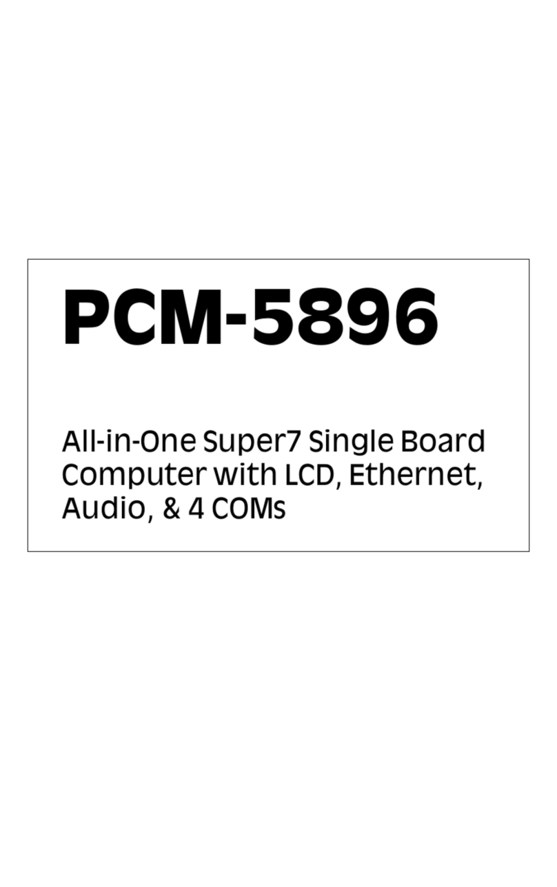 Aaeon All-in-One Super7 Single Board Computer... User manual