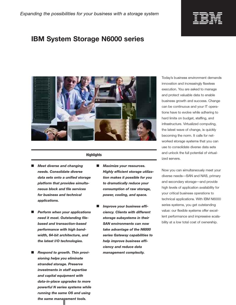 IBM System Storage N6040 User manual