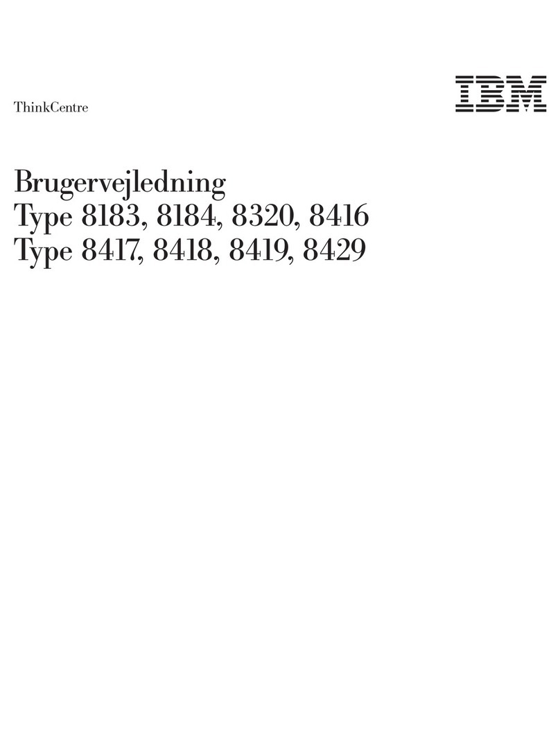 IBM BRUGERVEJLEDNING 8184 Technical document