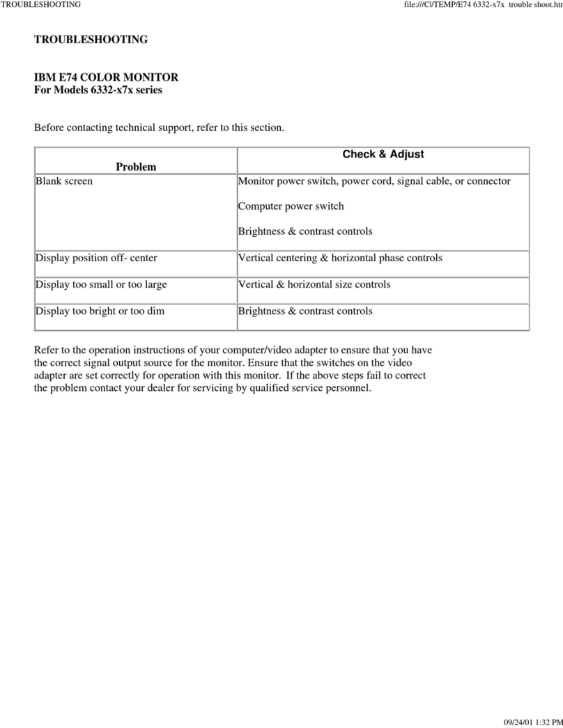 IBM 6332-x7x Operating instructions
