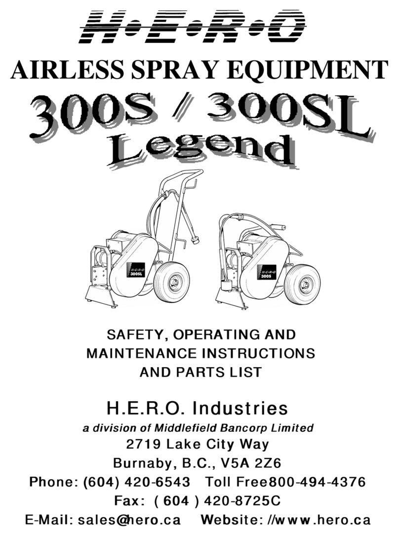 HERO 300S Legend Installation and operation manual HERO 300S Legend Installation and operation manual
