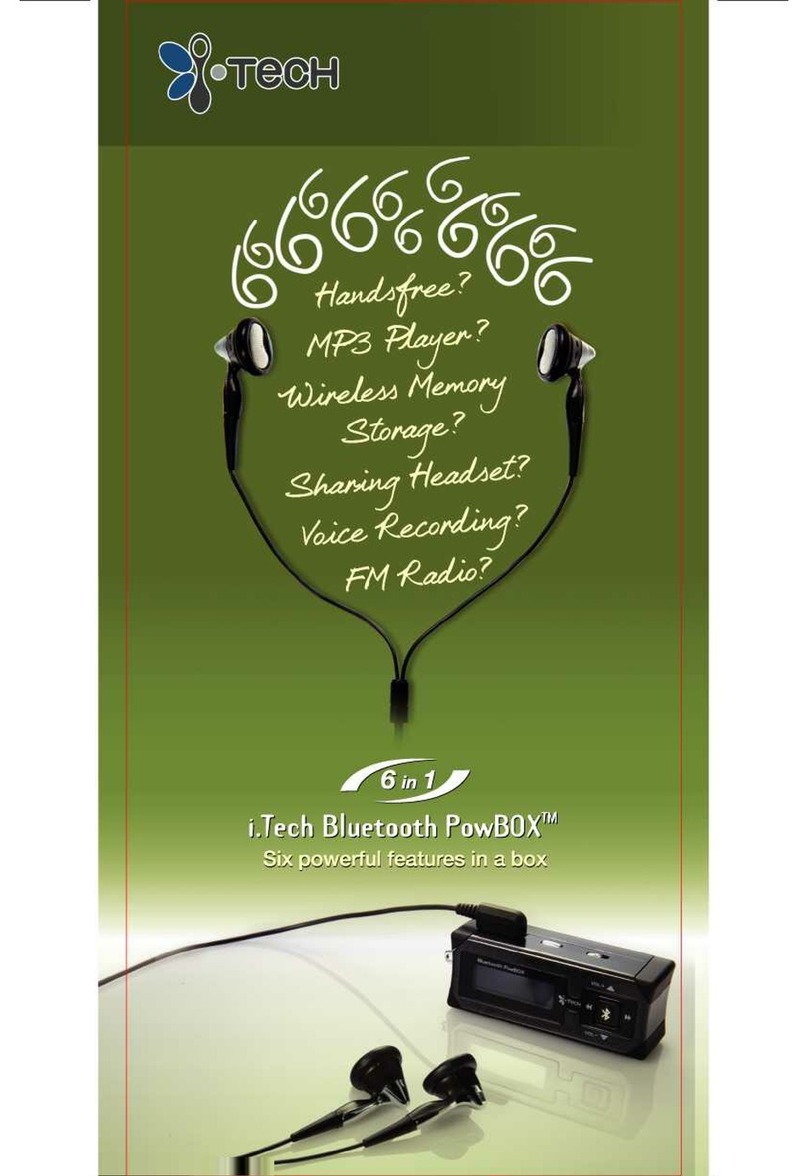 i. Tech Dynamic PowBOX MP3 Player Specifications