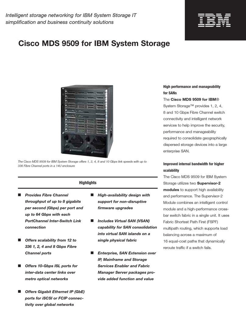 Cisco MDS 9509 datasheet