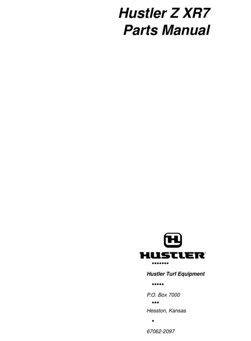 HUSTLER Super Z XR-7 User manual