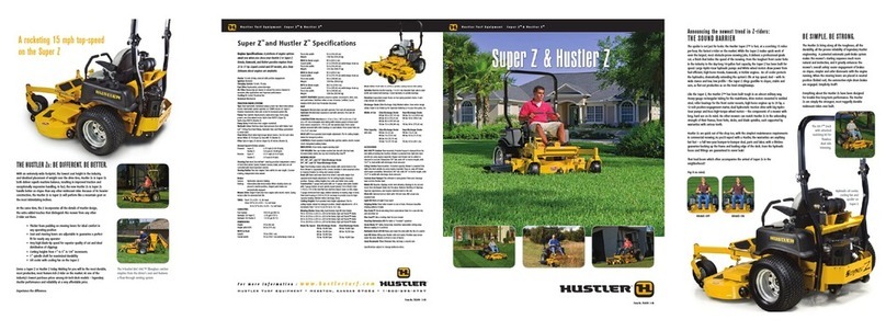 HUSTLER Super Z User manual