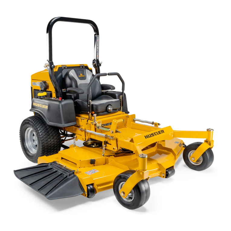 HUSTLER Super Z Diesel User manual