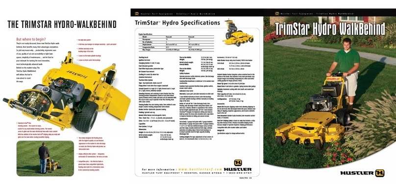 HUSTLER TrimStar User manual