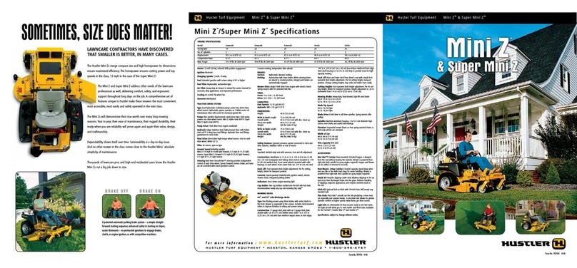 HUSTLER Super Mini Z User manual